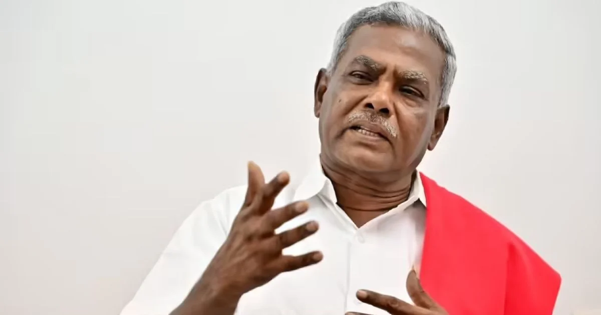 “விஜய்யை உடனே கூப்பிடுங்க!”.. தமிழக வெற்றிக் கழகத்திற்காக களத்தில் குதித்த பெ.சண்முகம்..!!!!