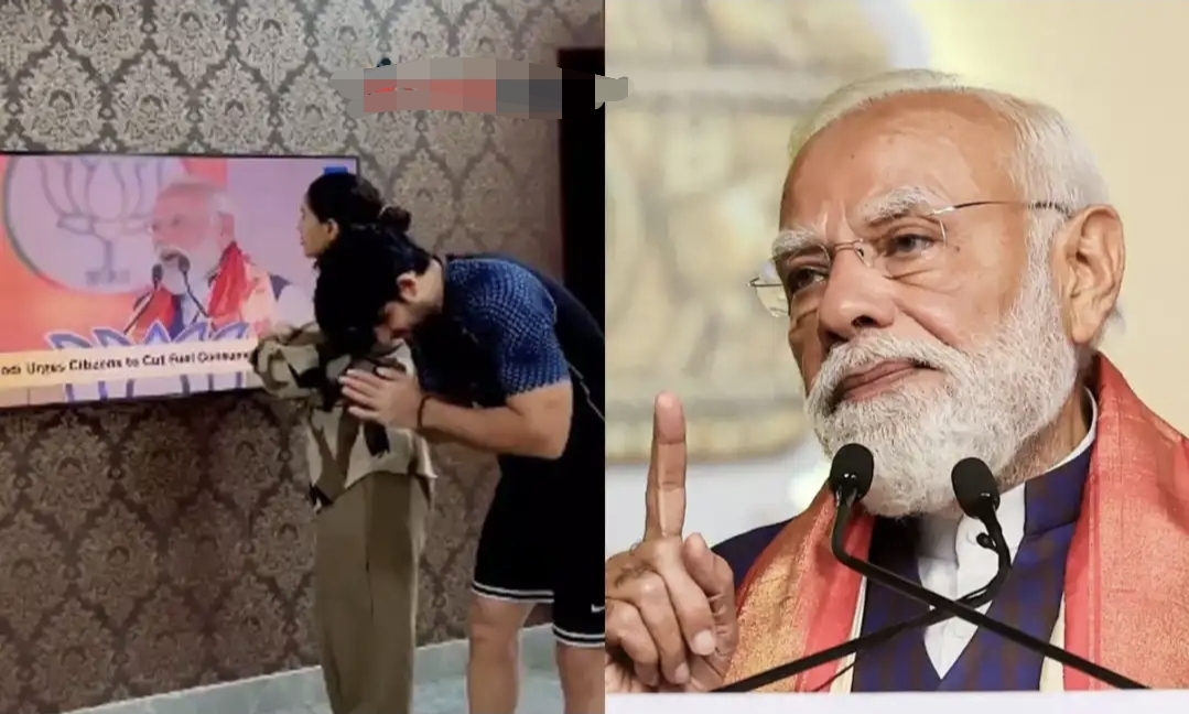 ​“இனி ஒரு வருஷத்துக்கு ஜாலி தான்..” – மோடியால் டிவி முன்னாடி ஆட்டம் போட்ட கணவன்…. வேற லெவல் வீடியோ….!!
