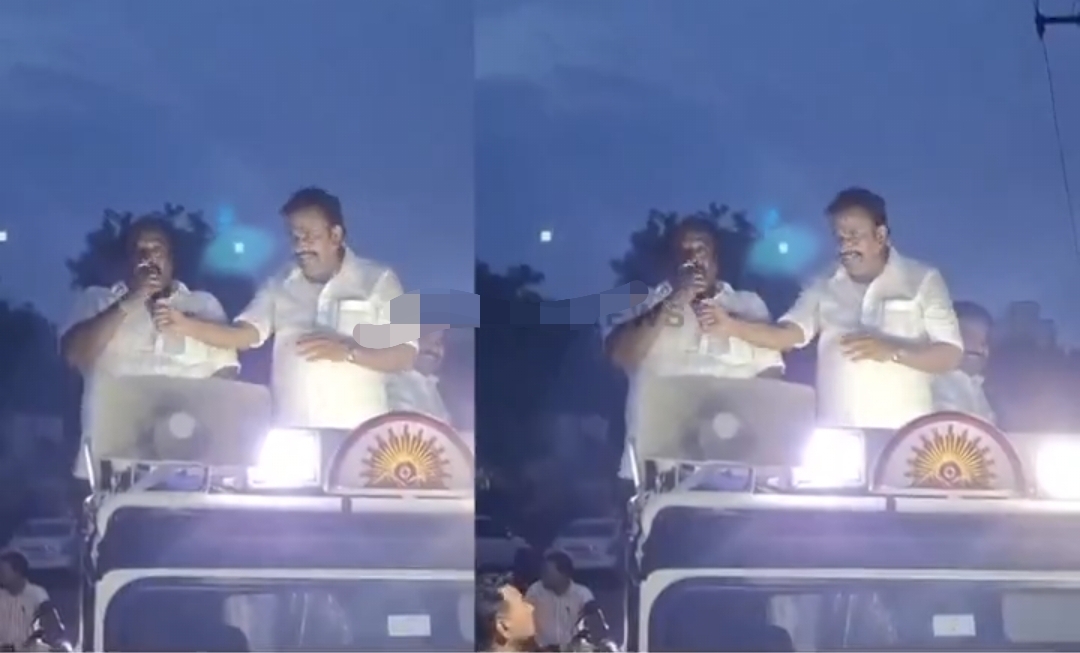 “அழுகையை நிறுத்தலன்னா அவ்வளவுதான்..” கே.என்.நேரு காட்டிய அதிரடி ஆக்‌ஷன்…. வைரலாகும் வீடியோ….!!