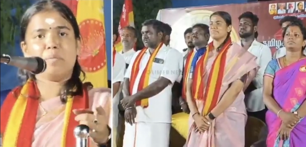 ​”என் பேரையோ, அண்ணன் பேரையோ சொல்லி….” அதிகாரிகளிடம் இப்படித்தான் இருக்கணும்…. த.வெ.க அமைச்சர் கீர்த்தனா போட்ட அதிரடி உத்தரவு….!!