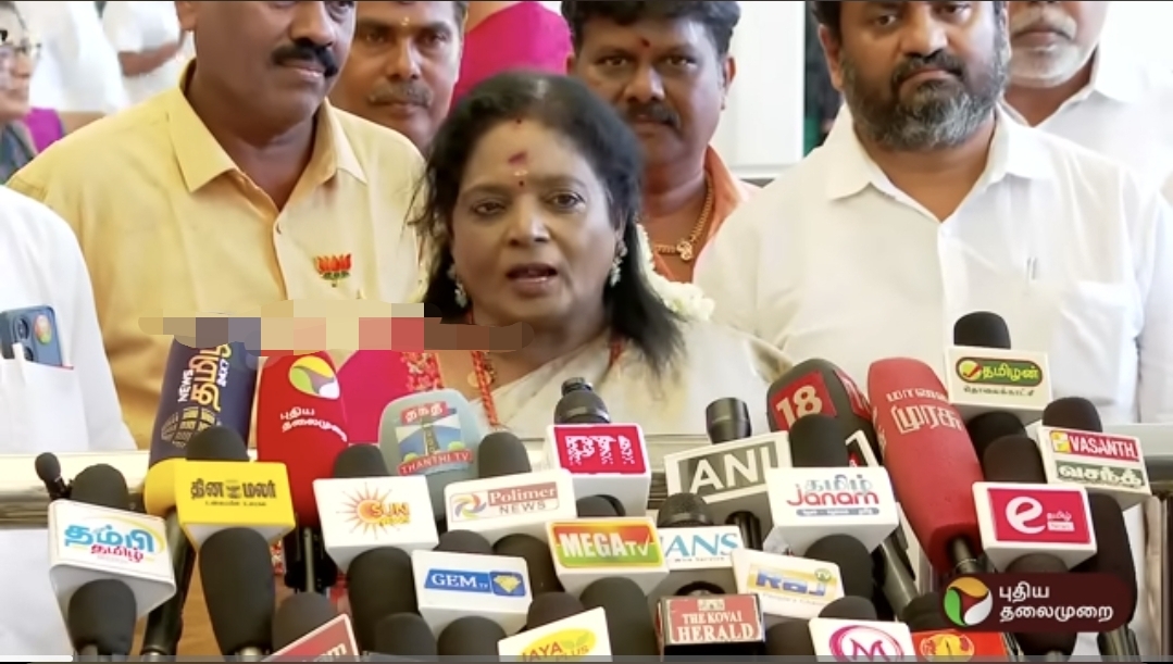 “கேரளா வரை தவெக” மற்ற மாநிலங்கள் கவனமா இருக்கணும்…. சினிமா மாயை குறித்து தமிழிசை அதிரடி எச்சரிக்கை….!!
