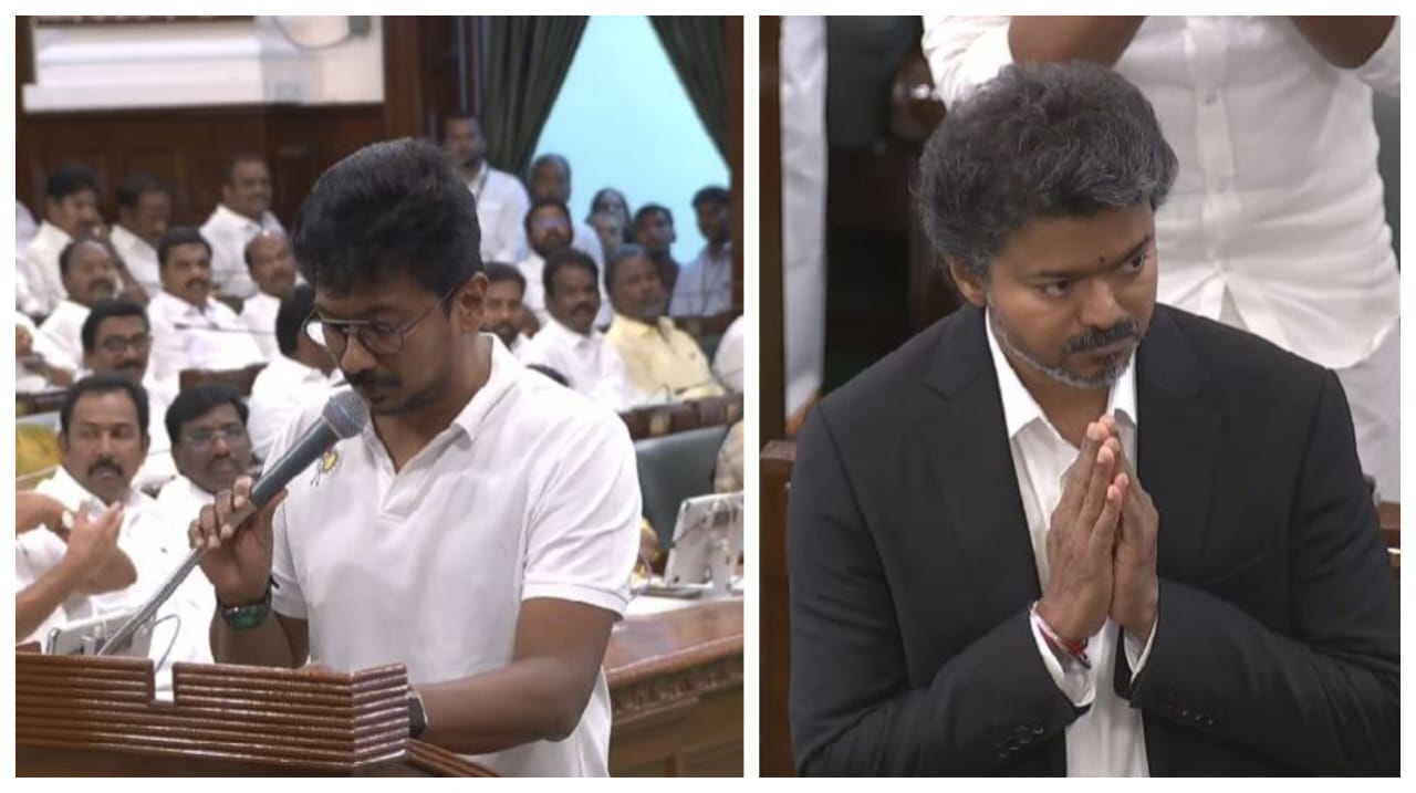 Breaking: CM விஜய் vs உதயநிதி..! இனிதான் அரசியல் களம் சூடுபிடிக்க போகுது…  “உளமாற உறுதி” என எம்எல்ஏக்களாக பொறுப்பேற்றுக் கொண்டனர்..!!