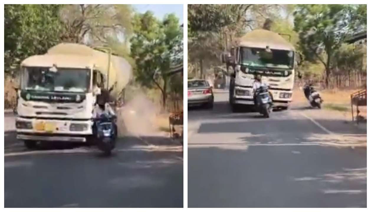 “போதை ஏறிப்போச்சு.. நிறுத்தவே முடியாம ஓடிய லாரி.. அடுத்தடுத்து மோதி அட்டகாசம் செய்த டிரைவர்.. ஆவேசத்தில் நடுரோட்டில் கிழித்துத் தொங்கவிட்ட பொதுமக்கள்.. வீடியோ வைரல்..!!”