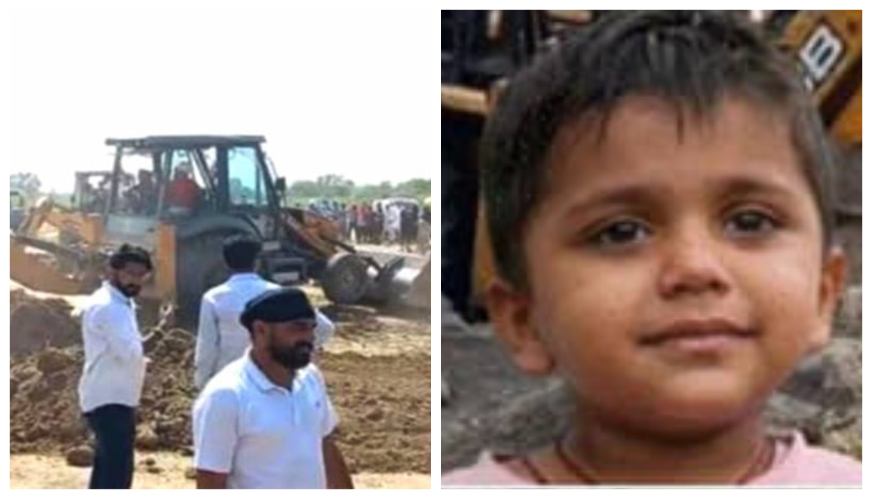 “விளையாடச் சென்ற இடத்தில் நேர்ந்த விபரீதம்!”.. ஆழ்துளை கிணற்றுக்குள் விழுந்த குழந்தை.‌. 30 அடி ஆழம்.. 9 மணி நேர மரண போராட்டம்..!!