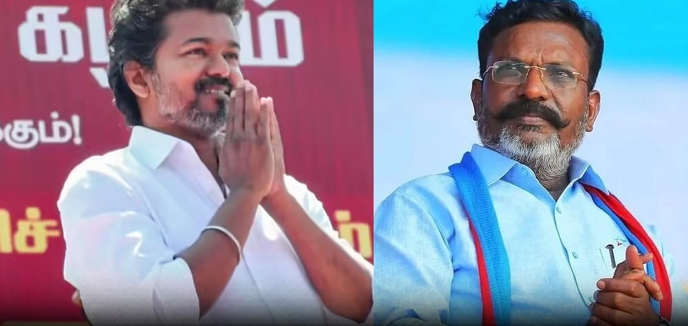 Breaking: “தவெக ஆர்.எஸ்.எஸ்-ன் பிள்ளைகள் தான்..”.. திடீர் பல்டி அடித்த திருமாவளவன் … ஆதரவு கொடுத்த கையோடு ஷாக் கொடத்த விசிக தலைவர்..!!!