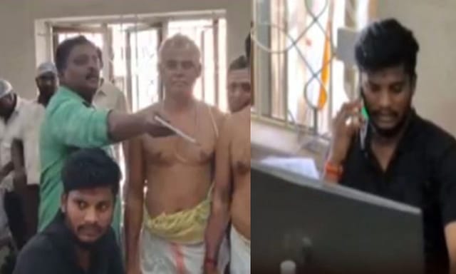 அமைச்சரிடமே ரூ.4000 கமிஷன்..! “அர்ச்சகர் மீது பாய்ந்தது வழக்கு”… அடுத்தடுத்து அதிரடி காட்டும் அறநிலையத்துறை அமைச்சர் ரமேஷ்..!