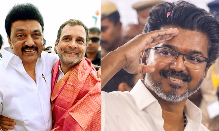 திமுக-வுக்கு ‘பை பை’.. விஜய்க்கு ‘ஹாய்’.. கையை கோர்த்த காங்கிரஸ் – தமிழக அரசியலில் மெகா ட்விஸ்ட்..!!!