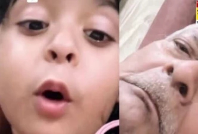 “நாளைக்கு எங்க தாத்தா போயிடுவாரு..!”… மழலை பேச்சால் மனதை உருக்கிய சிறுமி… வைரலாகும் தாத்தா – பேத்தி வீடியோ..!!!
