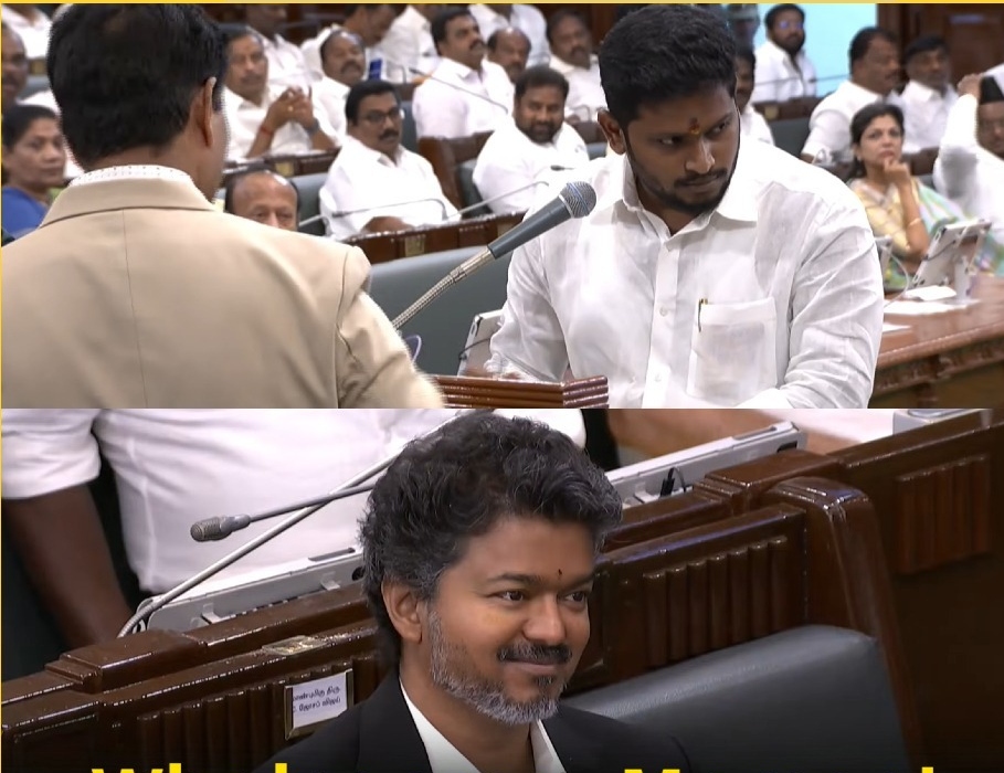 “Wholesome moment!”… முதலமைச்சர் டிரைவர் மகன் டூ எம்.எல்.ஏ.. சட்டப்பேரவையில் நெகிழ்ச்சி.. விஜய்யிடம் அனுமதி பெற்று கையெழுத்திட்ட சபரிநாதன்..!!!!