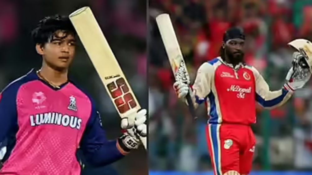 “14 வருஷமா யாராலயும் முடியல.. ஆனா இந்த சிறுவன் முடிச்சுட்டான்!”… கிறிஸ் கெய்ல் சாதனையை காலி செய்த வைபவ்… ராஜஸ்தான் ரசிகர்கள் மெகா குஷி..!!!!