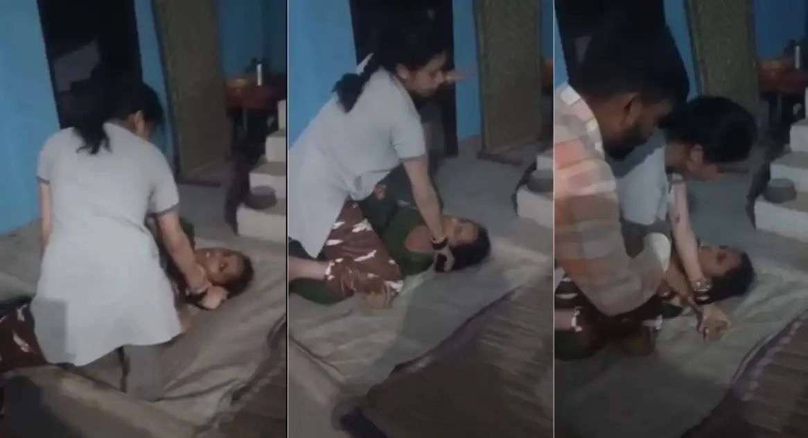 தடுக்காம வீடியோ எடுக்குறீங்களே.. நீங்க மனுஷங்களா? “உசுரே போயிருக்கும்!” மாமியாரை கொடூரமாக தாக்கும் மருமகள்.. ஒட்டுமொத்த இணையமும் கொதிக்கும் வீடியோ..!!