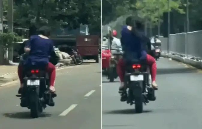டேய் என்னடா இது! ஓடுற பைக்லயே அந்தப் பொண்ண இப்படியா அடிப்பான்? நடுரோட்டுல நடக்குற கொடுமைய பாருங்க.. இவனையெல்லாம் புடிச்சு உள்ள போடணும்.. வைரல் வீடியோ..!!