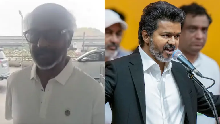 “ஏர்போர்ட்டில் ரஜினியிடம் சிக்கிய கேள்வி!”.. விஜய்யைப் பற்றி கேட்டதும் செய்த ‘அந்த’ காரியம்.. ஏர்போர்ட்டில் பரபரப்பு வீடியோ..!!!