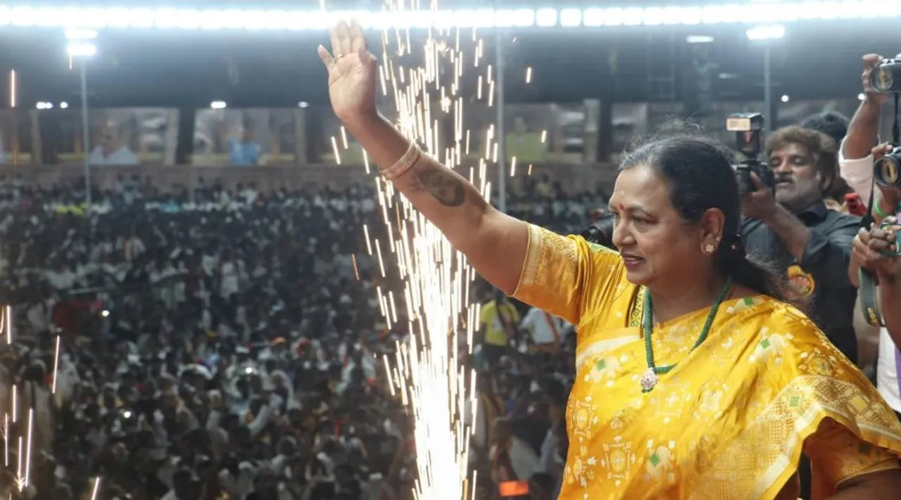 “கேப்டன் ஆசீர்வாதம் இருக்கு.. அண்ணன் ஸ்டாலின் ஜெயிப்பாரு!” – எமோஷனலாகப் பேசிய பிரேமலதா! உற்சாகத்தில் தேமுதிக தொண்டர்கள்..!!