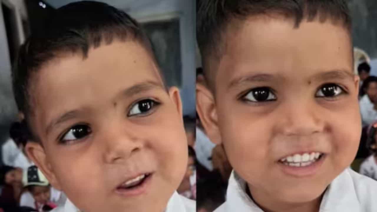 சார் நீங்க ரொம்ப ஹேண்ட்ஸாமா இருக்கீங்க… ஆனா உங்க மனைவி ரொம்ப குண்டா இருக்காங்க.. ஆசிரியரிடம் சிறுவன் கேட்ட கேள்வி… திகைக்க வைக்கும் வீடியோ..!!