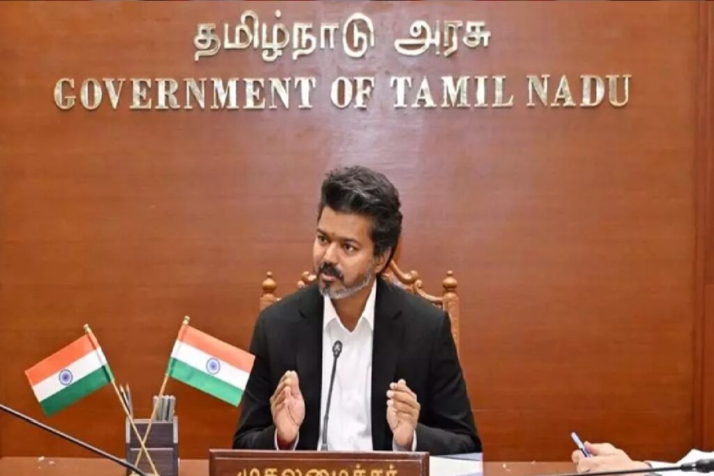 தவெக-வினருக்கு செக்..! அரசு அலுவலகங்களுக்குள் எவ்விதத் தலையீடும் செய்யக்கூடாது – முதல்வர் விஜய்யின் அடுத்த அதிரடி இதுதான்..!!