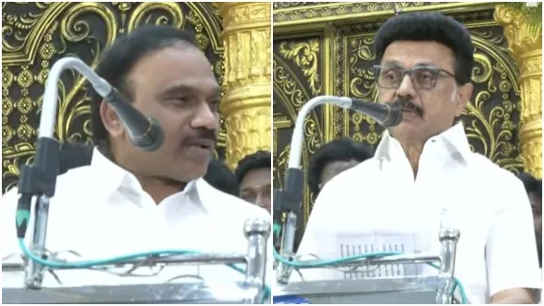 “திமுக கூட்டணியே இல்லைன்னு சொல்றதுக்கு உங்களுக்கு என்ன உரிமை இருக்கு.!” ஒவ்வொருத்தரா தவெக பக்கம் போறாங்க சார், அவங்களை நம்பி நாம இல்லை.. மேடையிலேயே ஸ்டாலினுக்கு ஆ.ராசா வைத்த  கோரிக்கை..!!