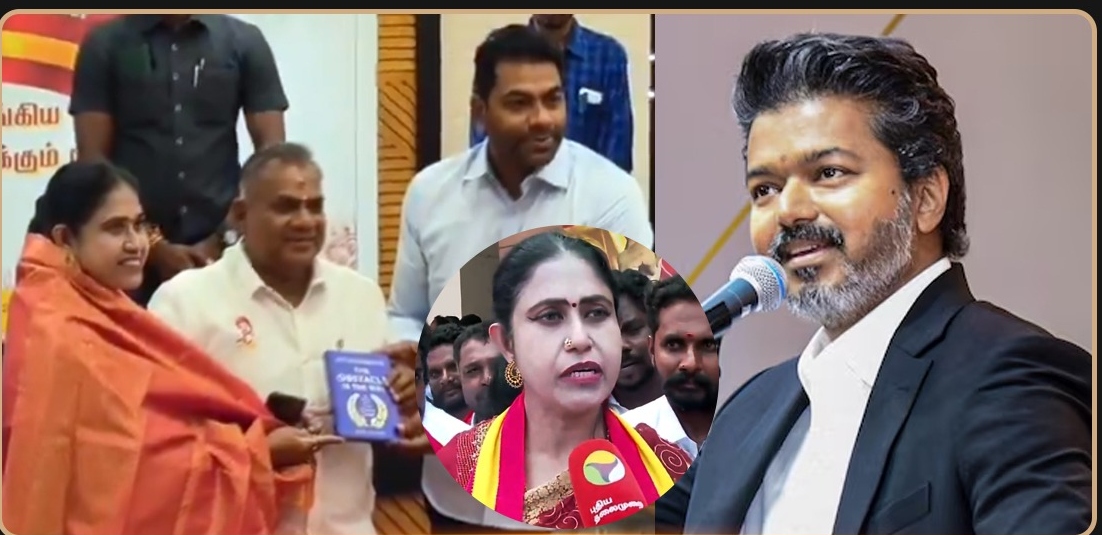 “விஜய் சொன்ன அந்த காரணங்கள் போதாதா?”… பாஜாகவில் இருந்து விலகி விஜய் கட்சியில் இணைந்த விஜயதாரணி அதிரடி பேச்சு..!!!