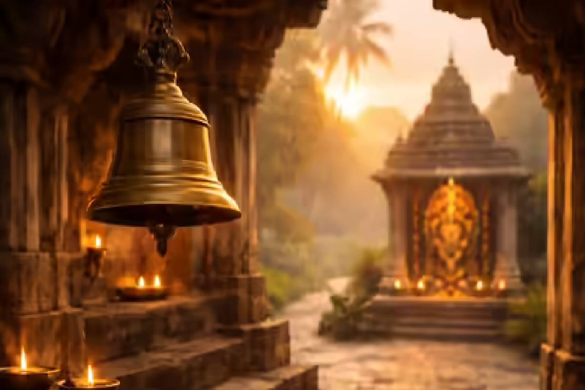 “கோயில் மணி அடிக்கும்போது ஏன் 7 வினாடி சத்தம் கேட்கிறது?” இதுவரை பலருக்கும் தெரியாத அறிவியல் ரகசியம்.. அதிர்ச்சியூட்டும் உண்மை..!!”