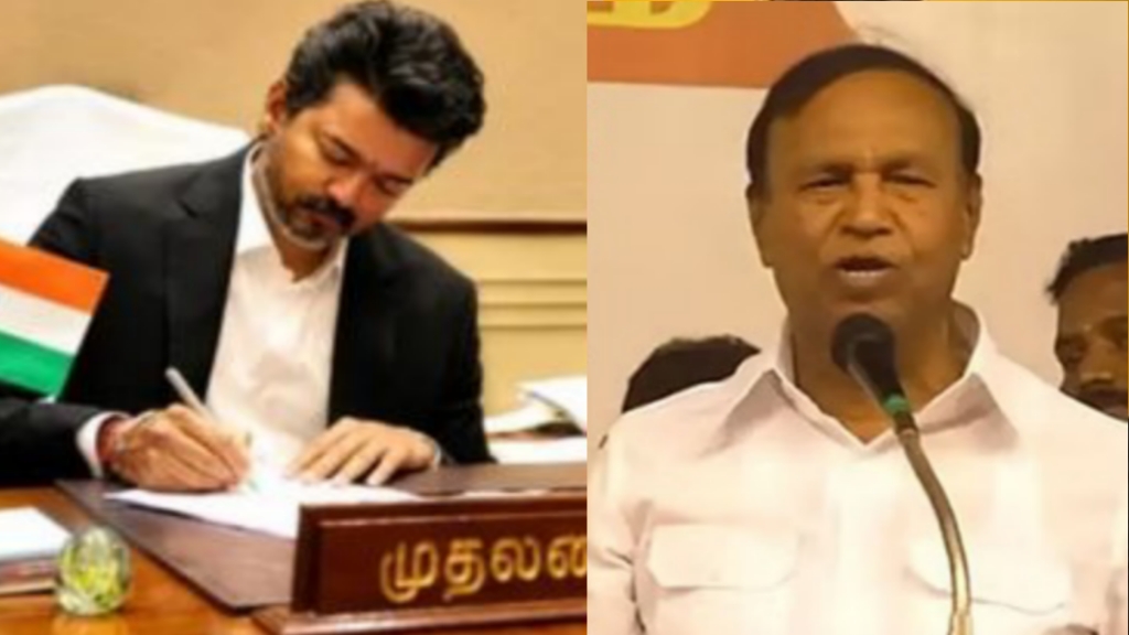 “இந்த தவெக ஆட்சி ரொம்ப நாளைக்கு நீடிக்காது!”..  காரணம் மேடையில சொல்ல முடியாது.. தனியா வந்தா சொல்றேன்.! – திமுக மூத்த தலைவர் டி.ஆர்.பாலு கொளுத்திப்போட்ட வெடி.. தமிழக அரசியலில் பரபரப்பு..!!