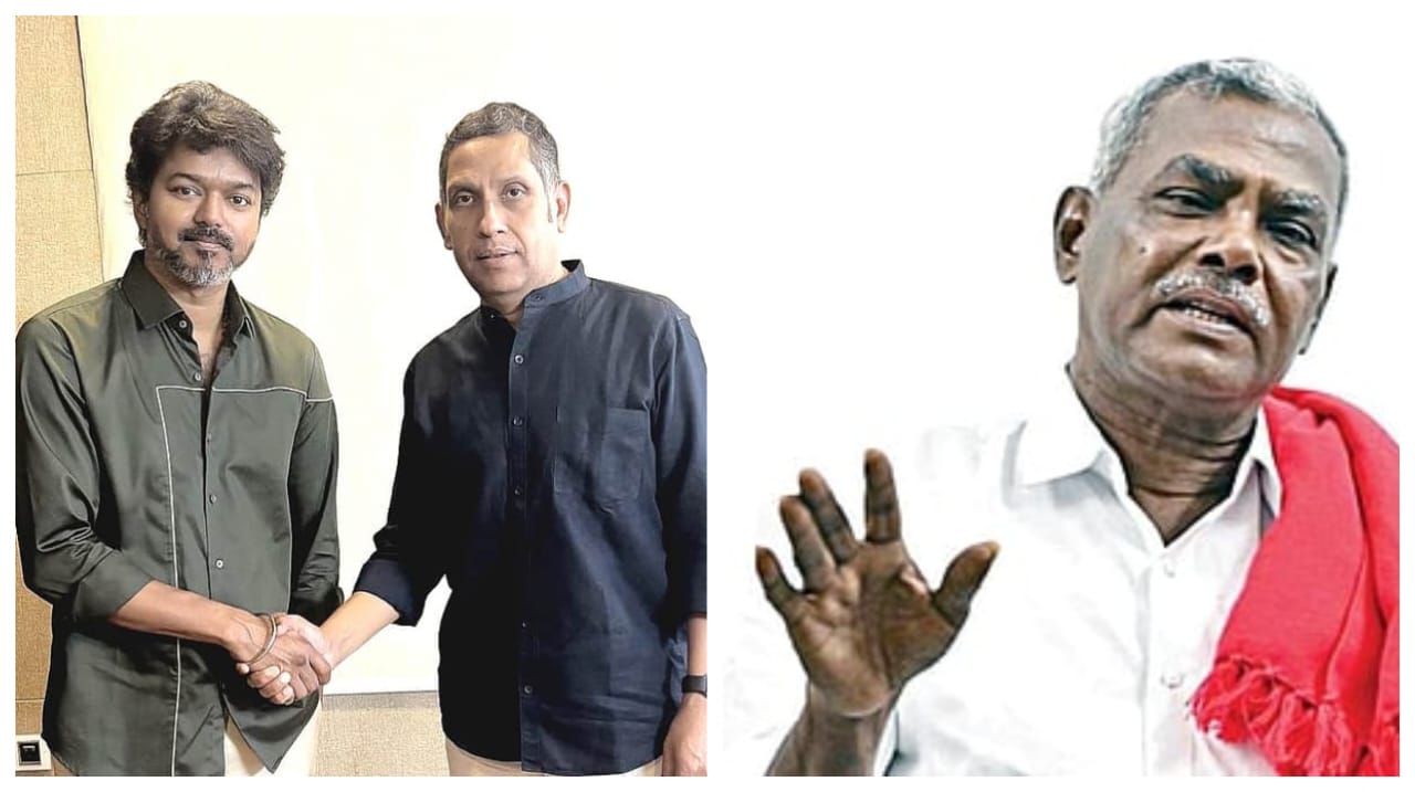 “TVK+INC+VCK+IUML+CPI+CPM”. தமிழ்நாடு சமூக முற்போக்கு நீதி கூட்டணி… பிரவீன் சக்கரவர்த்தியின் அதிக பிரசங்கித்தனம்… கொந்தளித்த பெ‌. சண்முகம்… நடந்தது என்ன…?