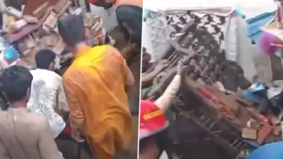 “பாடப்புத்தகம் படிக்க வேண்டிய கைகள்…. மண்ணோடு மண்ணான சோகம்…!” பாகிஸ்தானில் இடிந்து விழுந்த டியூஷன் சென்டர்…. 14 குழந்தைகள் பலியான விபரீதம்..!!