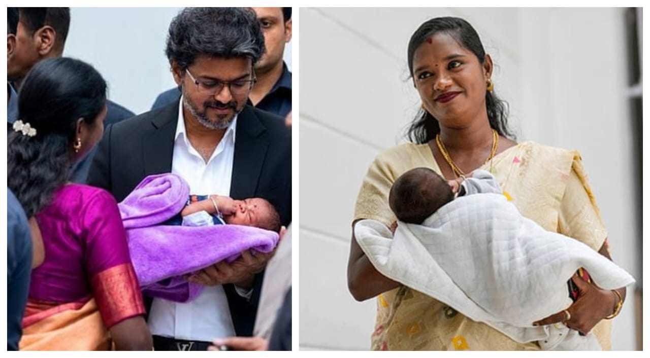 “ஜனநாயகன் கேரக்டர்”.. திரு.வி.க நகர் எம்எல்ஏ பல்லவி மகனுக்கு பெயர் சூட்டிய முதல்வர் விஜய்.. என்ன பெயர் தெரியுமா..?