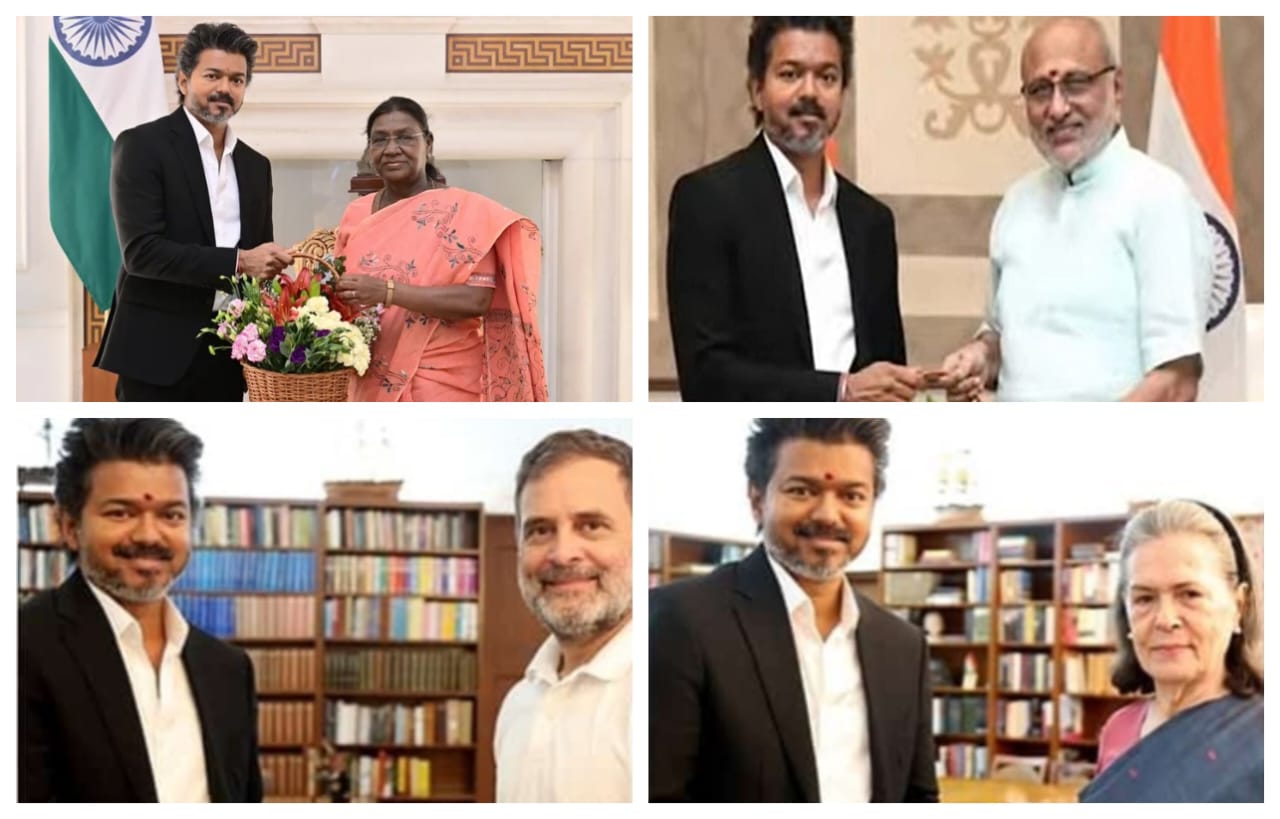 Breaking: டெல்லி விசிட்..! “குடியரசு தலைவர் முதல் காங்கிரஸ் தலைவர்கள் வரை”… முதல் நாளிலேயே சம்பவம் செய்த முதல்வர் விஜய்… முக்கிய சந்திப்பு…!!!