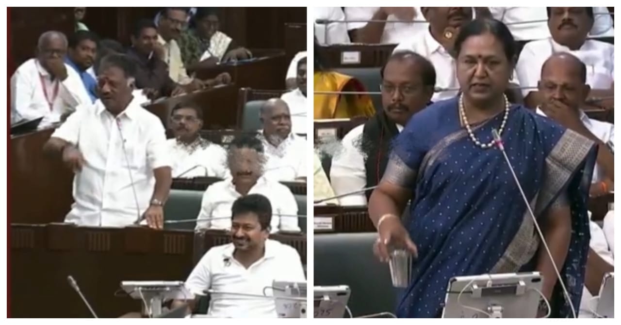 “வாட்டர் பாட்டில் வேண்டாம்”… தூக்கி அடிச்சிருவாங்க… கண்ணாடி பாட்டில் கேட்ட பிரேமலதா… ஓபிஎஸ் கொடுத்த கமெண்ட்… டம்ளரை வைத்து கூட அடிக்கலாம் என பதிலடி.. வீடியோ வைரல்..!!