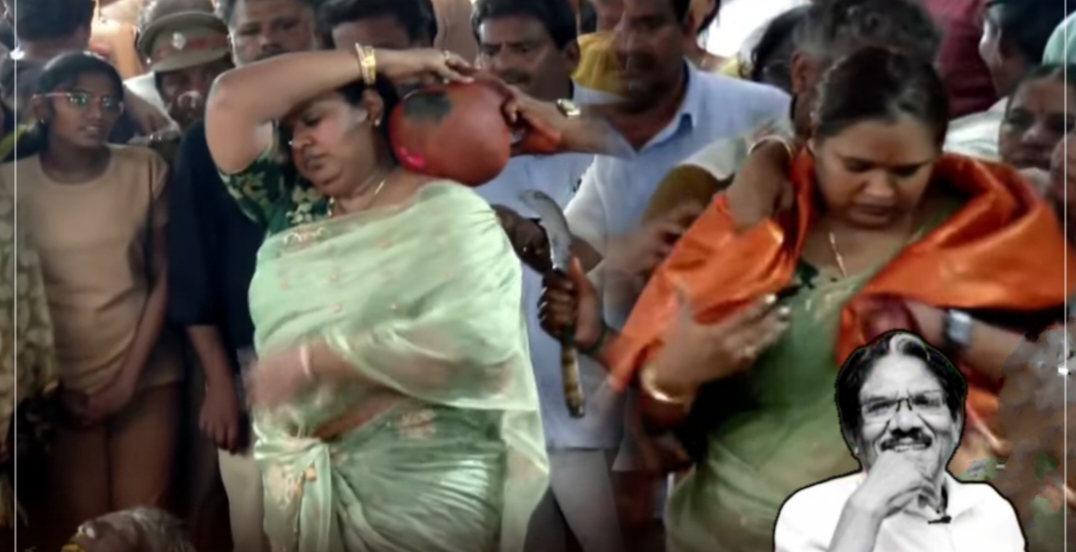 மகன் இறந்த ஒரே வருடத்தில் தந்தையும் மரணம்..! “மீளா துயரில் குடும்பம்”… இயக்குனர் பாரதிராஜாவின் உடலுக்கு இறுதி மரியாதை செய்த மகள்… உருக்கமான வீடியோ..!!