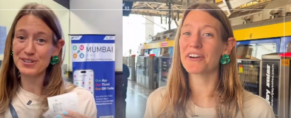 “இந்தியாவை பார்த்து அமெரிக்கா கத்துக்கணும்!”… நியூயார்க் ரயிலை விட இங்க மெட்ரோ ‘டாப்’.. வாயடைத்துப் போன அமெரிக்கப் பெண்..!!
