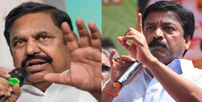 சீட்டுக்கட்டு போல் சரியும் அதிமுக..! “மகனின் அரசியல் என்ட்க்காக நாடகமாடும் இபிஎஸ்”… துணிச்சல் இருந்தா முதல்ல இதை செய்யுங்க… வெளுத்து வாங்கிய சிவி சண்முகம்…!!