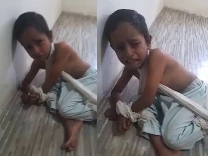 பணம் இப்படியா படுத்தும்…! “பேராசையால் பச்ச புள்ளையை கட்டி வைத்து துடிக்க துடிக்க சித்திரவதை செய்த தந்தை”… தாயின் இரண்டாம் கணவரின் கொடூர முகம்..!!!