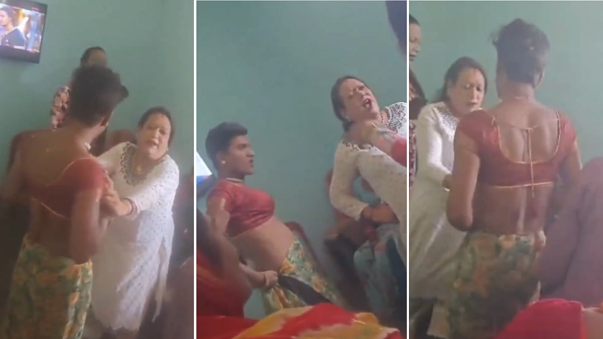 முகமூடி கிழிந்தது..! சேலைக்குள் ஒளிந்திருந்த ரகசியம்.. “ஆடையை உருவி வெளுத்தெடுத்த பெண்கள்”… போர்க்களமாக மாறிய திருமண வீடு.. திருநங்கைகள் வந்ததும் தெரிந்த உண்மை..!!!