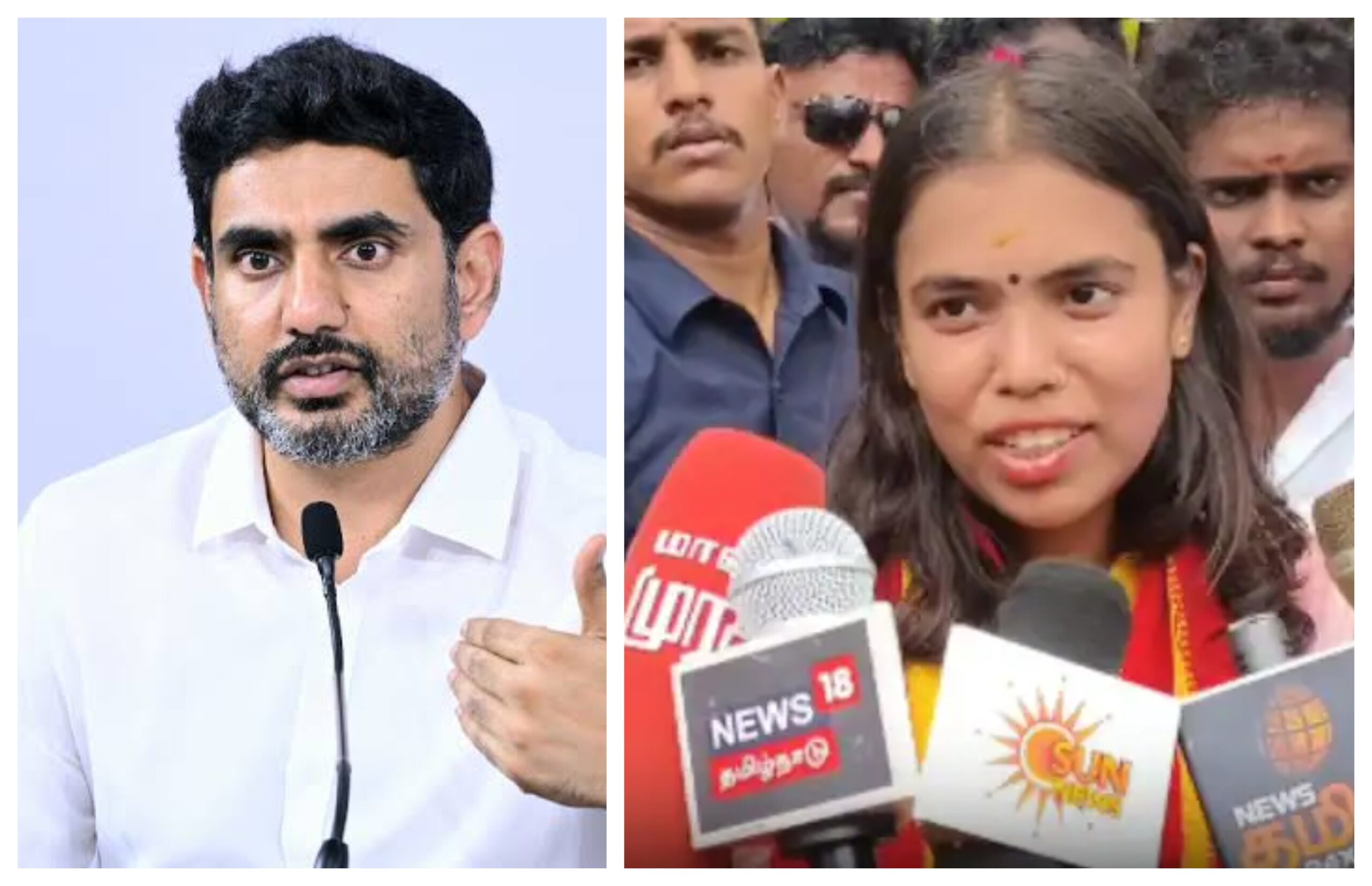 “அவங்க லஞ்சம் கேட்கல.. அரசியல் ரொம்ப கொடூரமானது!”.. திமுகவுக்கு நற்சான்றிதழ் கொடுத்த ஆந்திர அமைச்சர் லோகேஷ் நாரா.. அமைச்சர் கீர்த்தனாவின் ஊழல் புகாருக்கு பதிலடி..!!