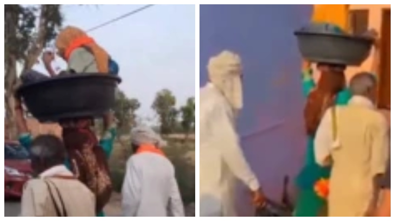 இன்றைய காலத்திலும் இப்படி ஒரு மருமகளா?… மாமியாரின் ஆசையை நிறைவேற்ற இவ்வளவு கஷ்டப்பட்டாரா?… வைரலாகும் வீடியோ…!!