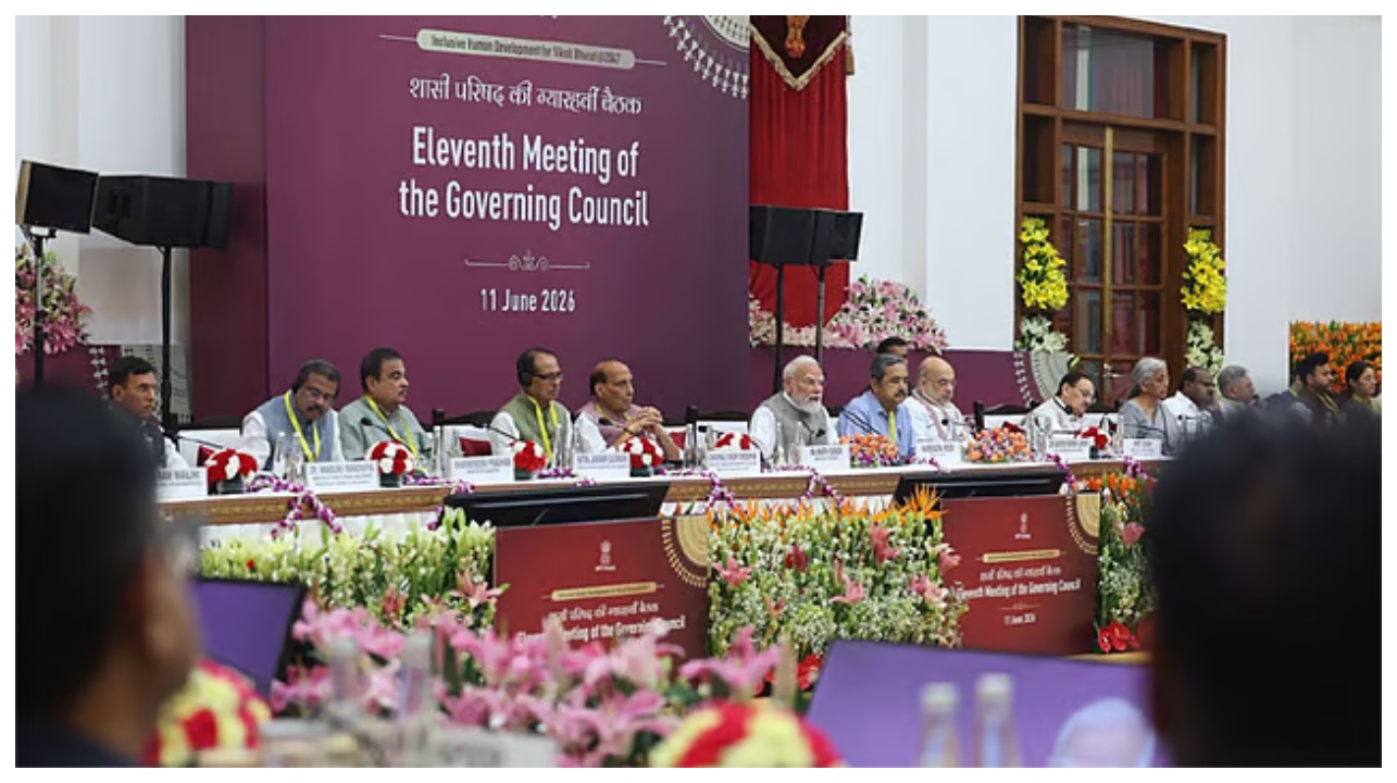 “வார்த்தைகளில் அல்ல, கூட்டு உழைப்பில் உள்ளது இந்தியாவின் பலம்”… டெல்லி நிதி ஆயோக் கூட்டத்தில் மாநிலங்களை தட்டி எழுப்பிய மோடியின் அக்னி உரை…!!!