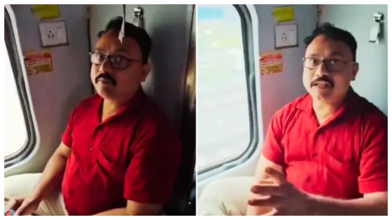 “மனுஷன் தானா இவரு?”… ஓடும் ரயிலில் ‘சிவப்பு சட்டை’ அங்கிள் செய்த அருவருப்பான செயல்… நெட்டிசன்கள் ஆக்ரோஷம்… வைரலாகும் அதிர்ச்சி காட்சி..!!!
