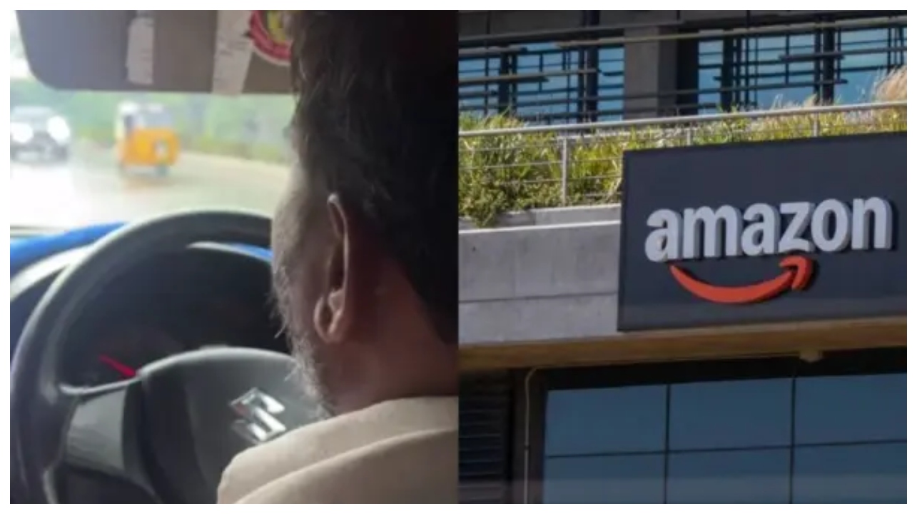 அமேசான் கார்ப்பரேட் வேலைக்கு ‘டாட்டா’… ஐடி கார்டை கழற்றி எறிந்துவிட்டு கார் ஓட்டும் ஐதராபாத் வாலிபர்.. இன்ஸ்டாகிராமில் வைரலாகும் டிரைவரின் சக்சஸ் ஸ்டோரி..!!!