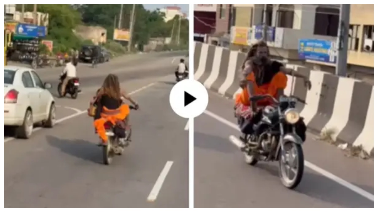 “என்ன கொடுமை சார் இது?”.. கையில இல்ல.. கால்ல இருக்கு மேட்டரு… பைக்கில் ‘பாப்ஜி’ செய்த பகீர் காரியம்.. நெட்டிசன்கள் ஷாக்..!!!