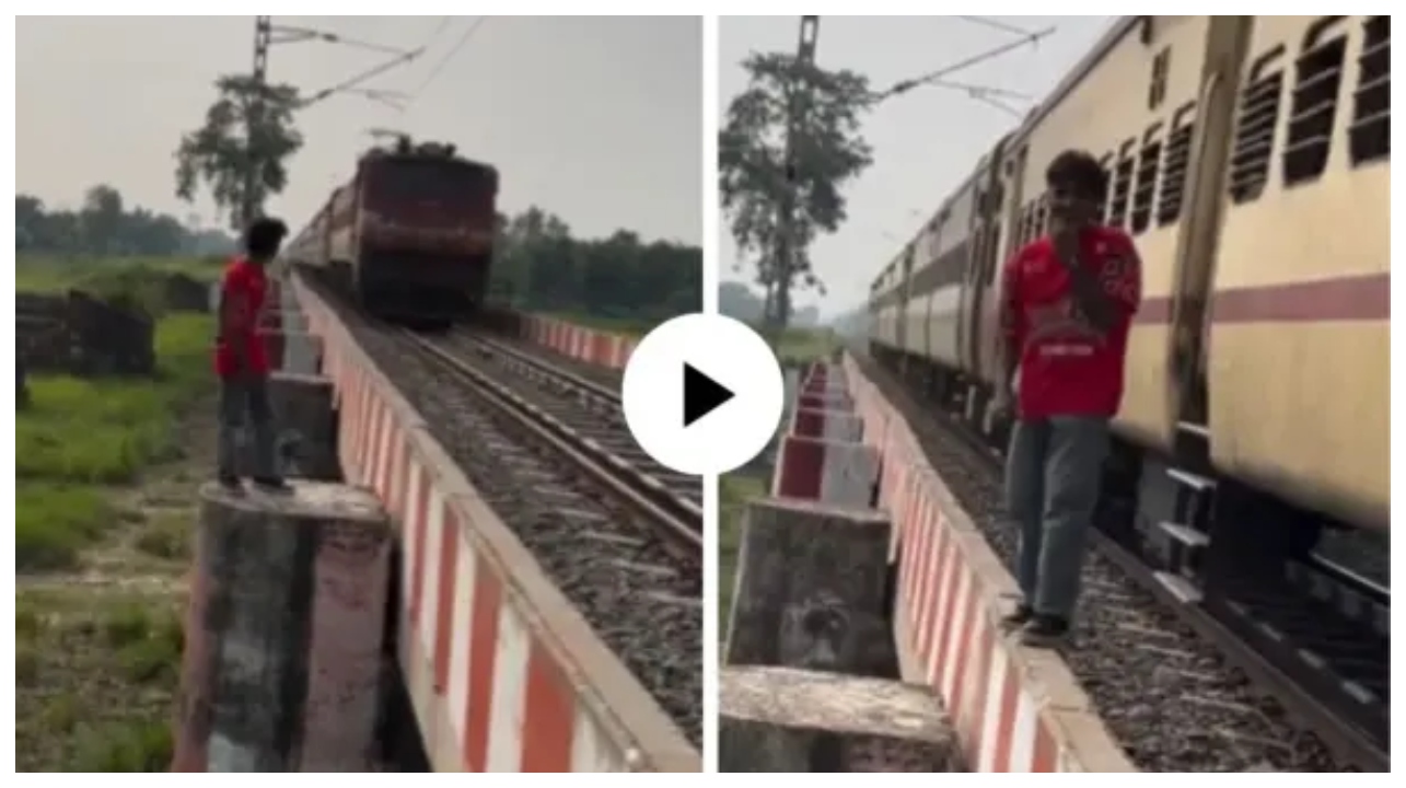 ரீல்ஸ் மோகத்தால் வான் வரை சென்ற ஆபத்து.. வாலண்டியராக எமனிடம் வம்புக்குச் சென்ற வாலிபர்.. காவல்துறை அதிரடி நடவடிக்கை எடுக்குமா?… அதிர்ச்சி வீடியோ..!!!