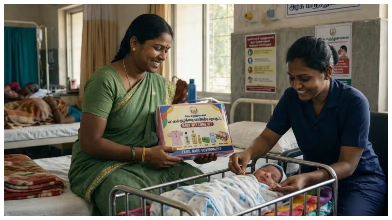 அடேங்கப்பா.. பிறந்து சில மணி நேரமே ஆன குழந்தைக்கு இப்படி ஒரு பரிசா?… எம். விஜய் செய்த காரியத்தால் நெகிழ்ச்சி.. வைரல் வீடியோ..!!!