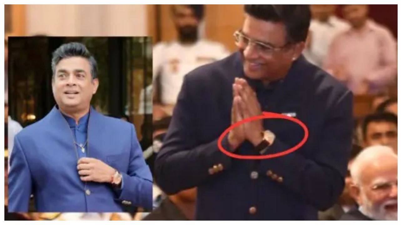 “விருது மாதவனுக்கு.. ஆனா விளம்பரம் அந்த வாட்சுக்கா?”… 40 லட்ச ரூபாய் மதிப்பில் ஒளிந்திருக்கும் ‘பத்மஸ்ரீ’ ரகசியம்.. பின்னணி இதோ..!!