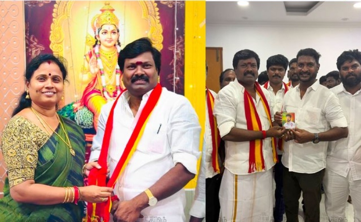 “அதிமுக கூடாரத்தில் விழுந்த அடுத்த பலத்த அடி!”.. எடப்பாடிக்கு டாட்டா காட்டிவிட்டு தவெக-வில் ஐக்கியமான ஓஎம் சுரேஷ்..!!