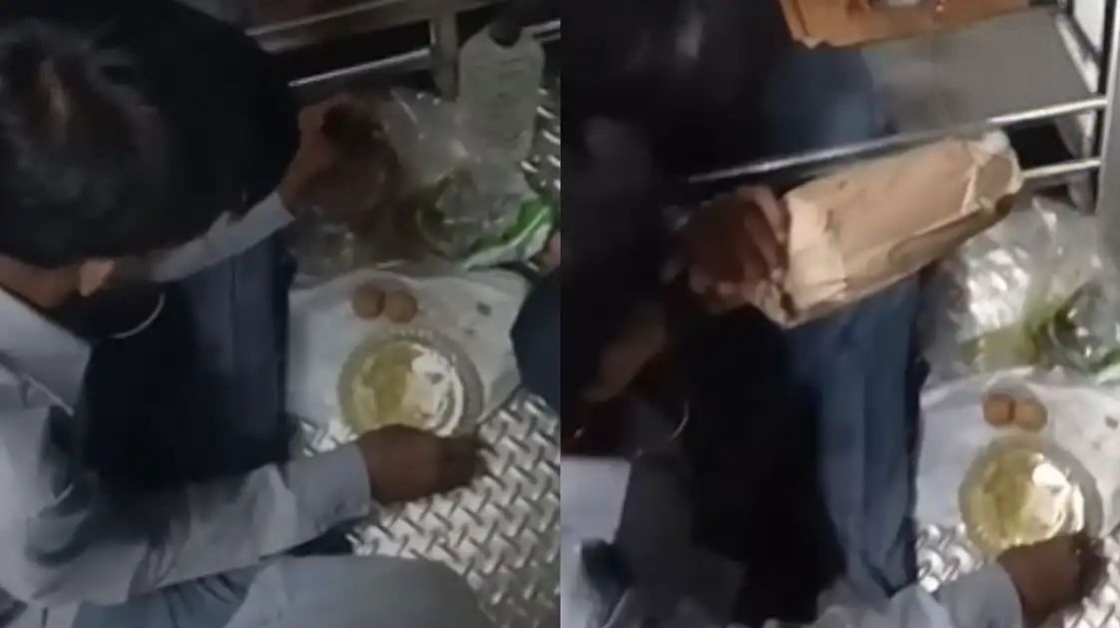 ஓடும் ரயிலில் பார்ட்டியா?” கதவருகே அமர்ந்து மது அருந்தும் இளைஞர்கள்.. சக பயணிகள் அதிர்ச்சி.. ரயில்வே போலீஸ் என்ன செய்கிறது? வைரலாகும் வீடியோ..!!”
