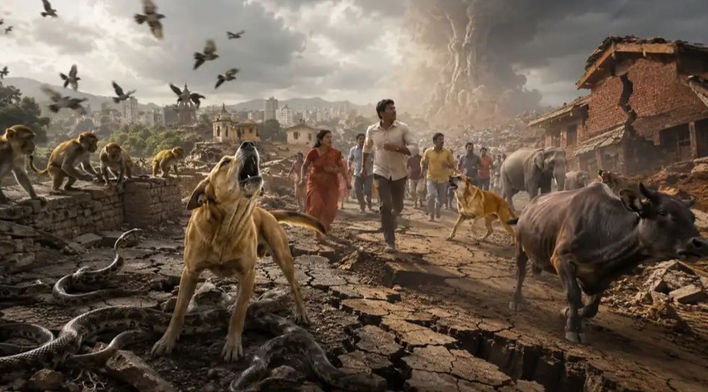 மனிதர்களுக்குத் தெரியாத ஆபத்து.. விலங்குகளுக்கு எப்படித் தெரிகிறது?” நிலநடுக்கத்தைக் கணிக்கும் இயற்கையின் அதிசயம்.. வைரலாகும் தகவல்..!!”