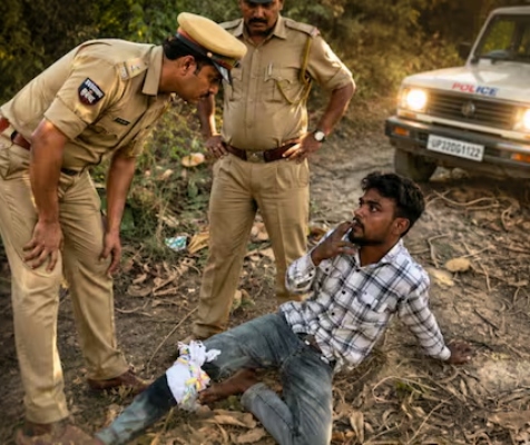“குண்டு அடிபட்டும் குறையாத சிகரெட் ஆசை!”… துப்பாக்கிச் சூடு ஸ்பாட்டில் அரங்கேறிய சுவாரஸ்யம்.. விசித்திர வீடியோ..!!