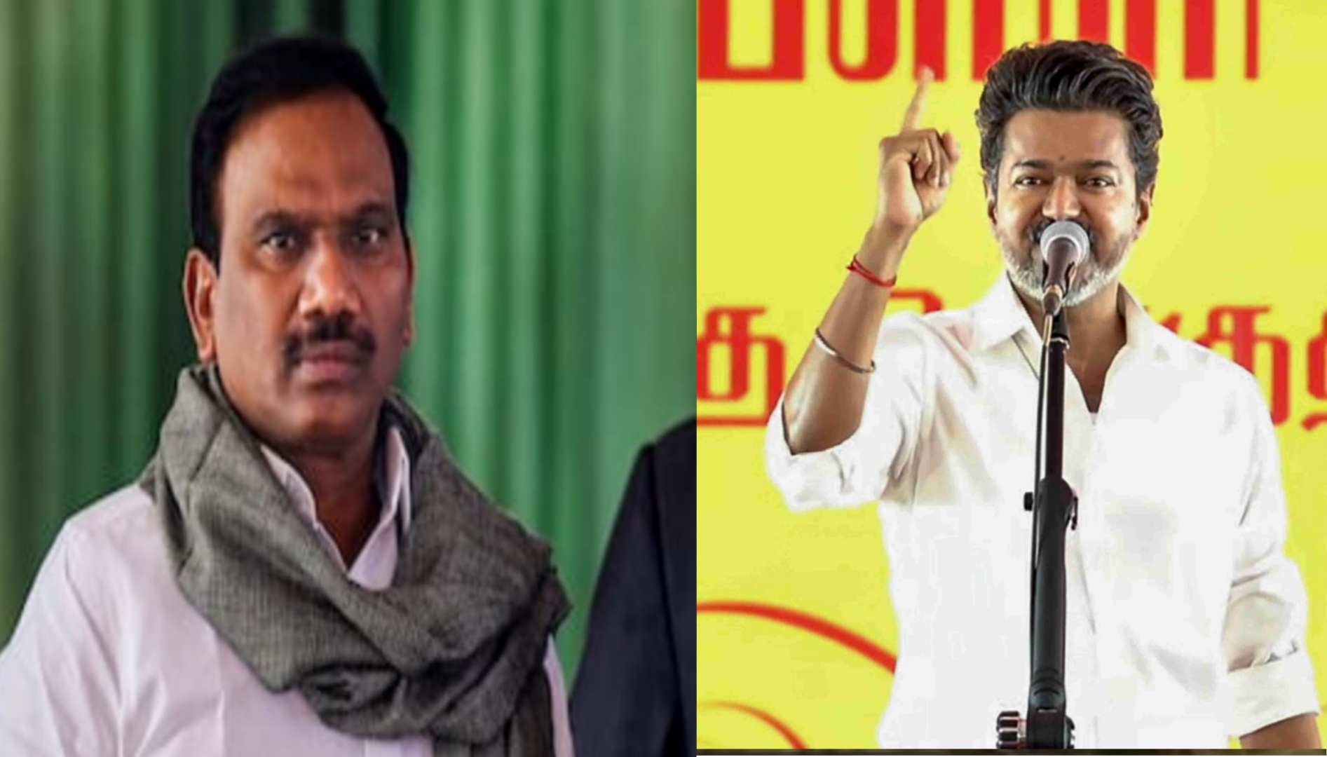 “விஜய் ப்ரோ சும்மா வீர வசனம் பேசுறாரு” தகுதியை குறைச்சிக்கிட்டாரா சிஎம்….? ஆ.ராசாவின் சாட்டையடி விமர்சனம்….!!