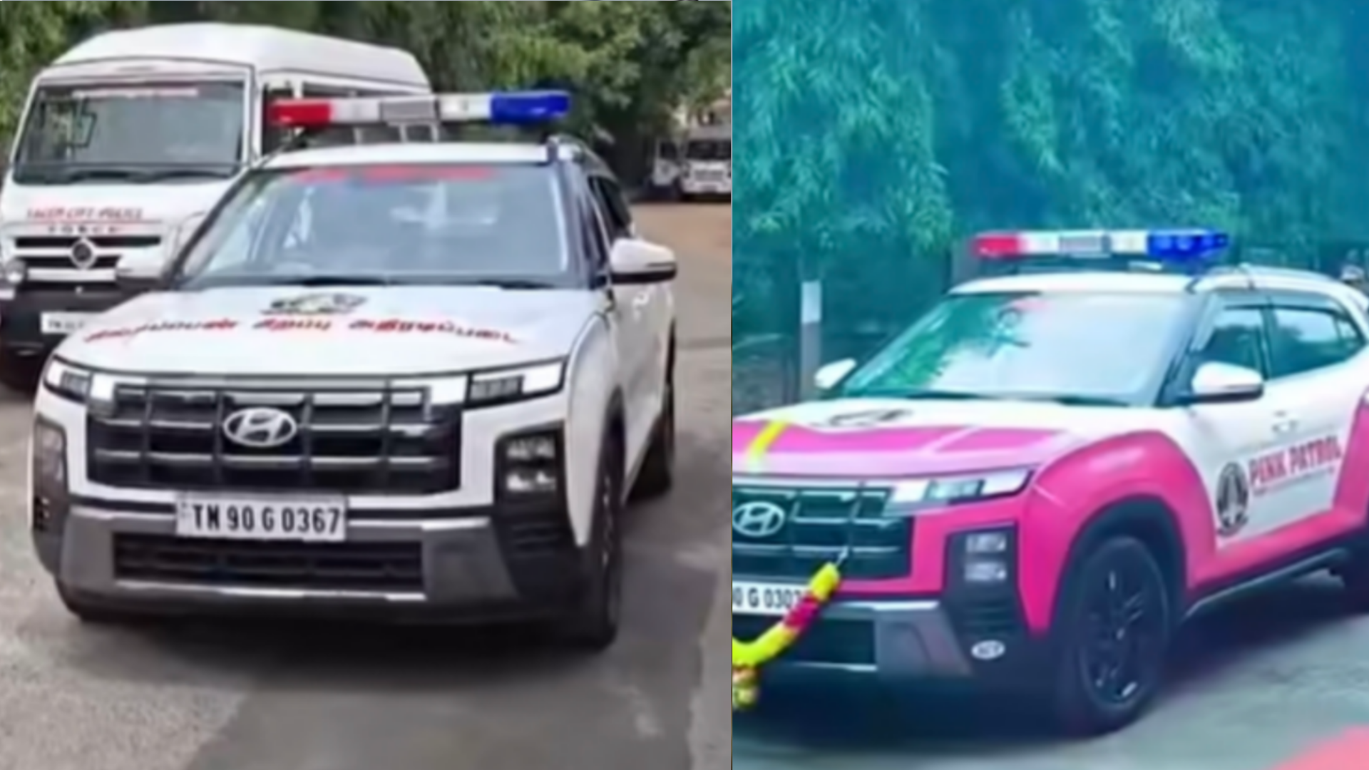 “இதுக்கு பேரு தான் ஸ்டிக்கர் பாலிடிக்ஸ்” திமுகவின் ‘பிங்க் பேட்ரோல்’…. இப்போ ‘சிங்கப்பெண்’படையா….? விஜய் அரசு மீது கீதா ஜீவன் குற்றுச்சாட்டு….!!