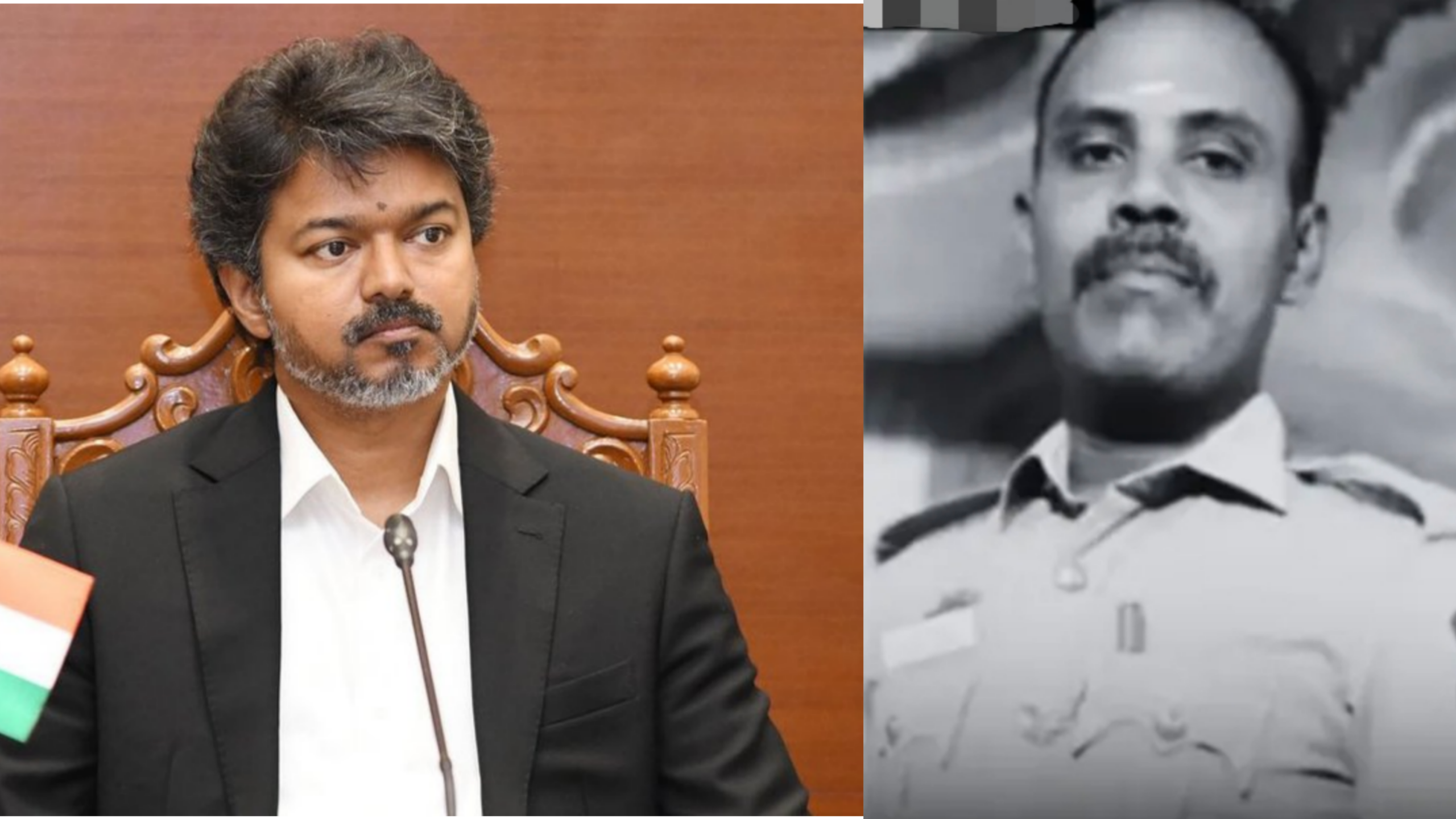 ரோடு விபத்தில் தலைமை காவலர் பரிதாப பலி…. செய்தி கேட்டு துடிதுடித்துப் போன CM விஜய்…. 30 லட்சம் நிவாரண நிதி அறிவிப்பு….!!